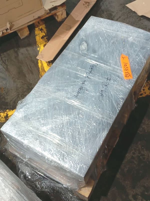 Свинцовые листы 2,5 мм